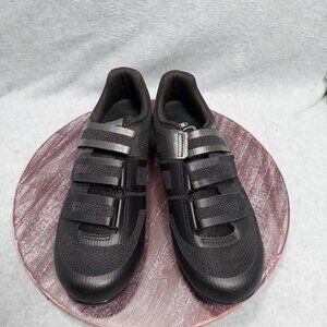 Pearl Izumi Mens Road Cycling Shoes With Triple Velcro Straps Black Mesh Eu 40